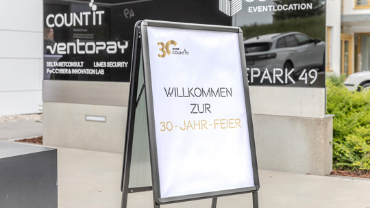 Willkommen zur 30-Jahr-Feier - Foto von Mag. Richard Haidinger